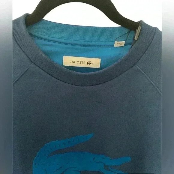 LACOSTE, Color Blue,Men’s Size 40, NWOT, Great Condition, Great Quality - Picture 3 of 9